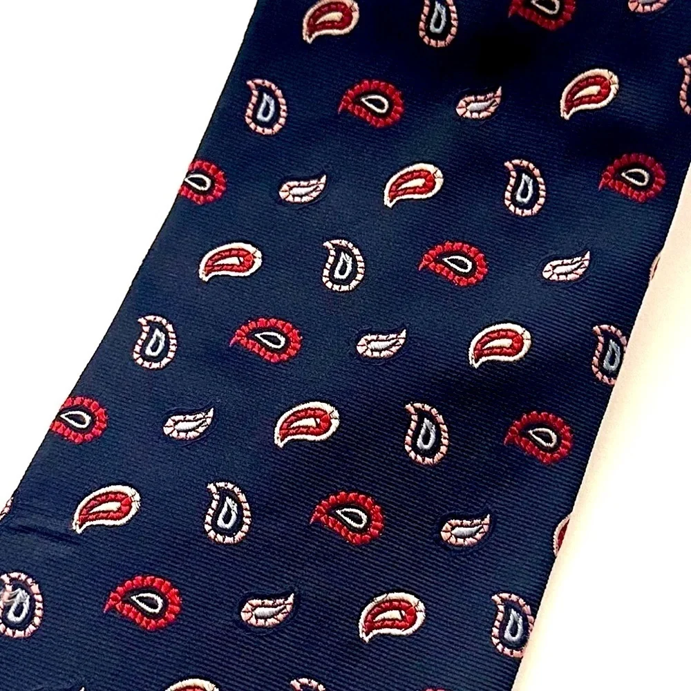 “346” Brooks Brothers Pure Silk Paisley Tie O/S